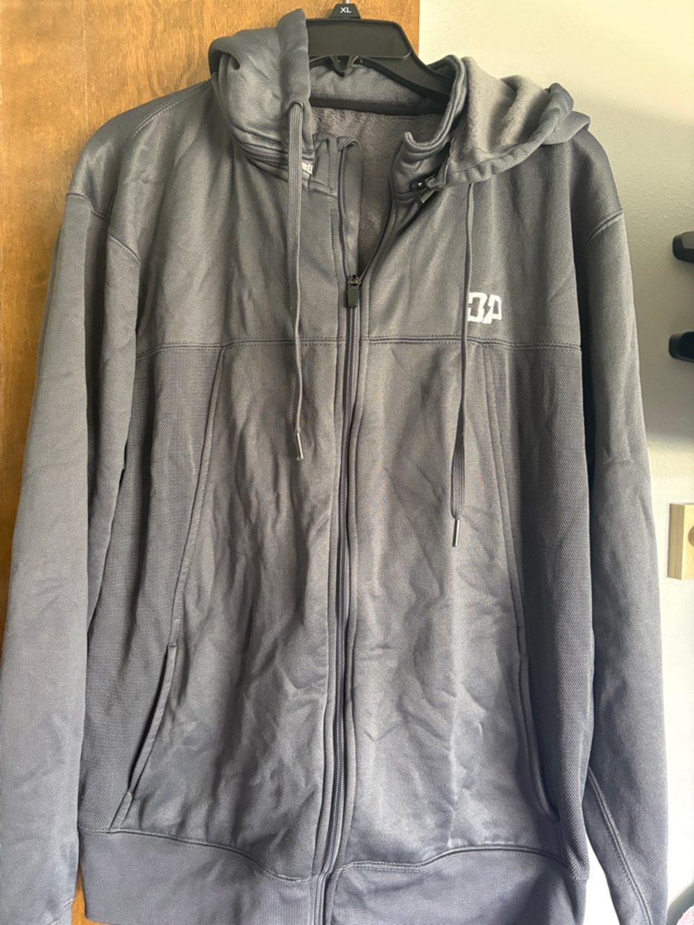 Gray Women's Zip-Up Hooded Jacket - Unbranded